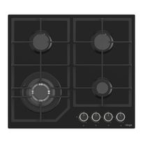 Kaasuliesitaso Kluge KPG6030BG, 58cm, musta