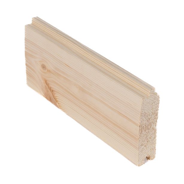 Lattialauta Jokiwood HLL, 28x95x3600mm, mänty, käsittelemätön, päätypontattu
