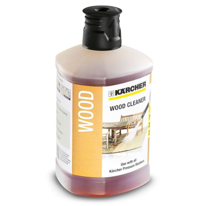 Puhdistusaine Kärcher 3-in-1, puulle, Plug'n'Clean, 1L