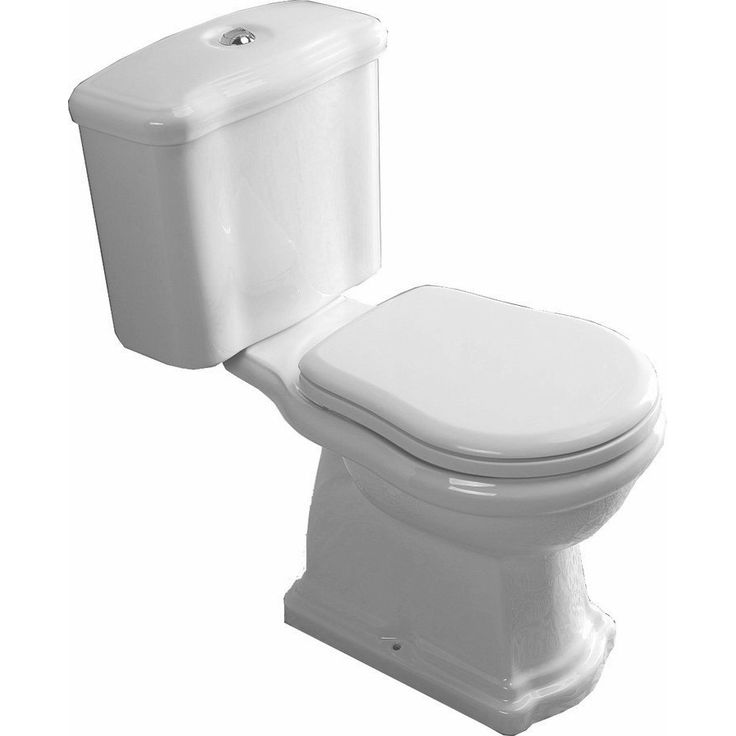 WC-istuin Kerasan Retro 3, S-lukko, kromi, 3/6l kaksoishuuhtelu