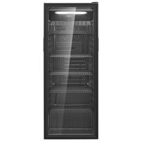 Jääkaappi lasiovalla Bomann KSG7292B, 55cm, Musta