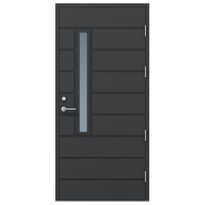 Ulko-ovi Kaskipuu FE811 thermo 10x21, karmi 115mm, RR23 tummanharmaa