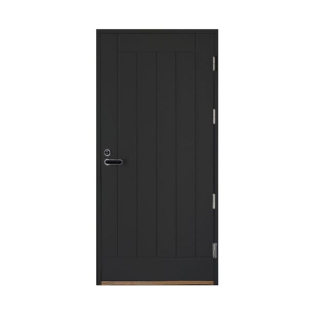Varaston ovi Kaskipuu VO2 9-10x21, karmi 92mm, RR23 tummanharmaa