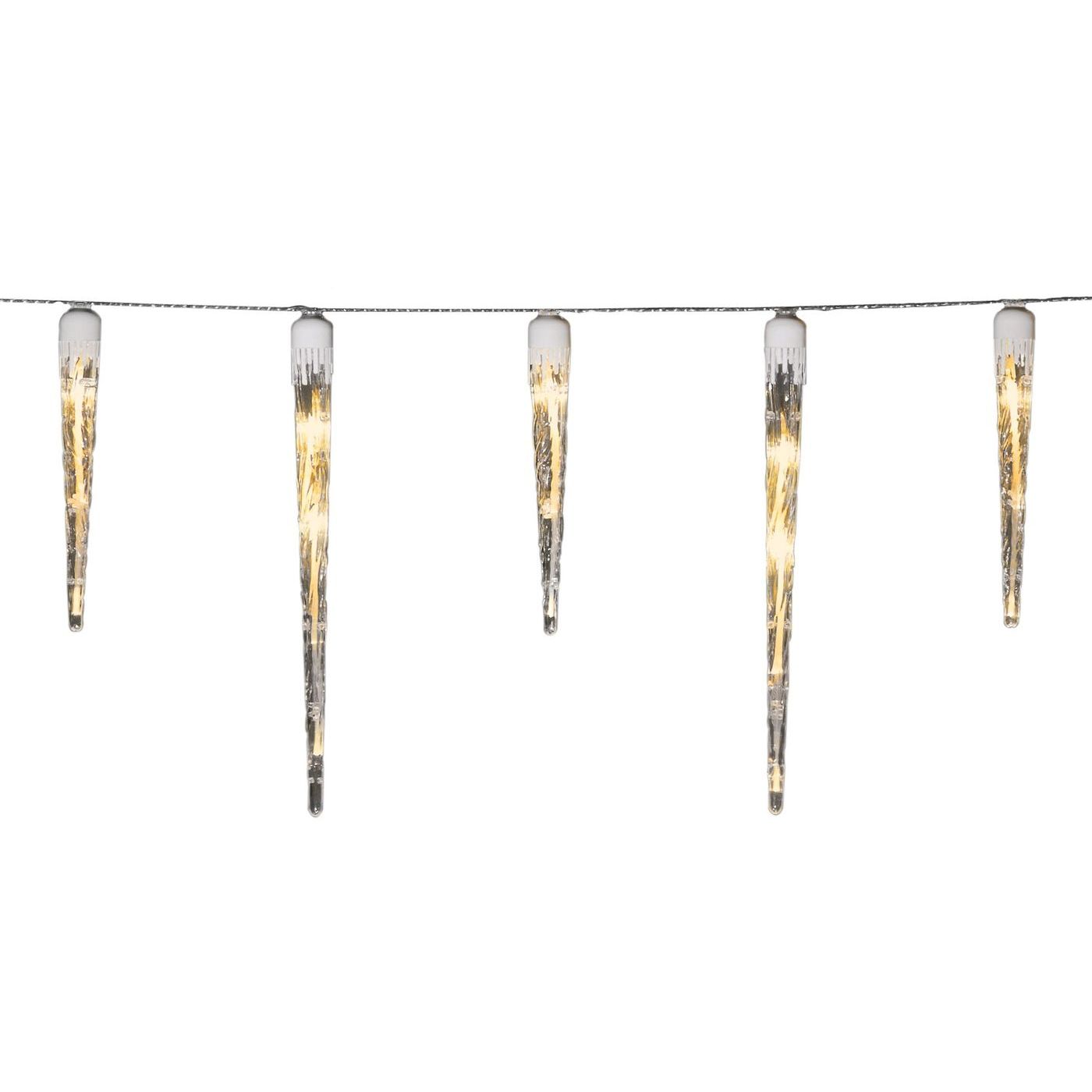 Jääpuikkovalosarja Konstsmide, IP44, 7.75 metriä, 32 puikkoa, 48 x LED