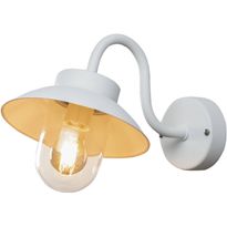 Seinävalaisin Konstsmide Vega Mini, E27, valkoinen