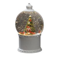 Vesilyhty Konstsmide Joulupukki ja joulukuusi, IP20, 1 x LED, ajastin, USB/paristokäyttöinen