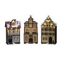 Valokoriste Konstsmide Talolyhdyt, IP20, 14 x LED, ajastin, USB/paristokäyttöinen