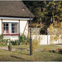 Pylväsvalaisin Konstsmide Vega 559-750, musta matta