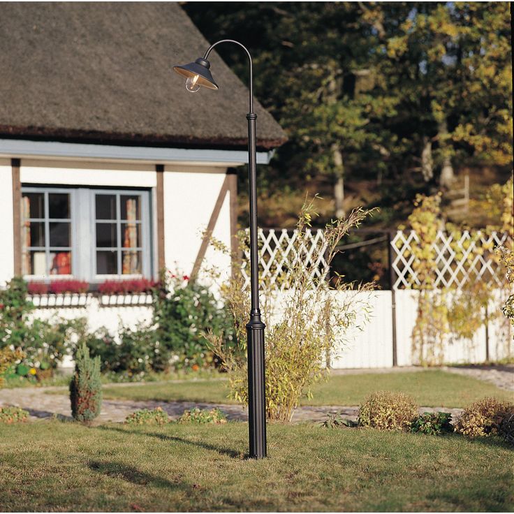 Pylväsvalaisin Konstsmide Vega 559-750, musta matta