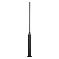 Valaisinpylväs Konstsmide Draco 579-750, musta, matta 2000mm