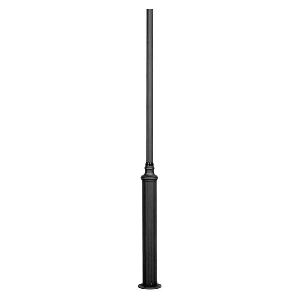 Valaisinpylväs Konstsmide Draco 579-750, musta, matta 2000mm