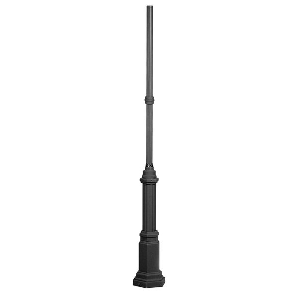 Pylväsvalaisin Konstsmide Hercules, 263cm, musta