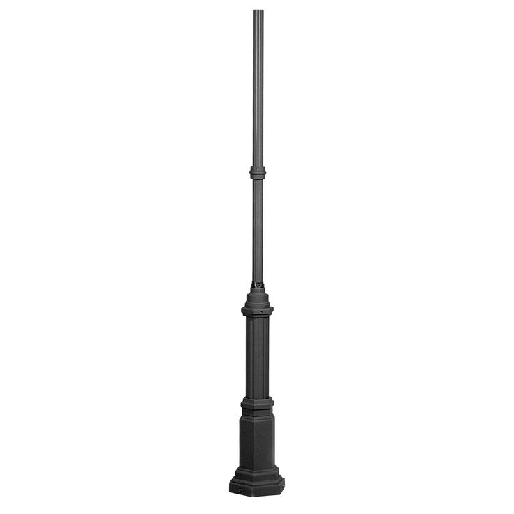 Pylväsvalaisin Konstsmide Hercules, 263cm, musta