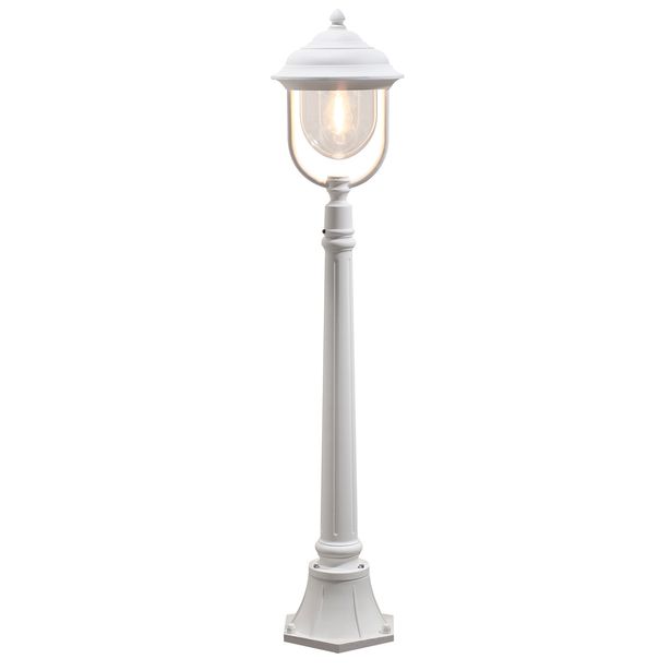 Pollarivalaisin Konstsmide Parma 7225-250, valkoinen matta, 1180mm