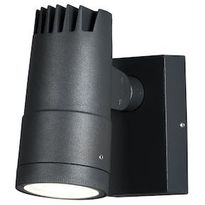 LED-Seinävalaisin Konstsmide Andria 7861-370, 8W, tummanharmaa