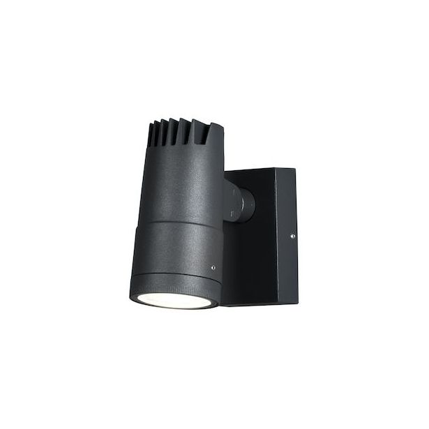 LED-Seinävalaisin Konstsmide Andria 7861-370, 8W, tummanharmaa