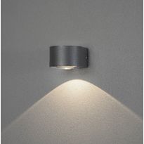 LED-seinävalaisin Konstsmide Gela, 6W, antrasiitti