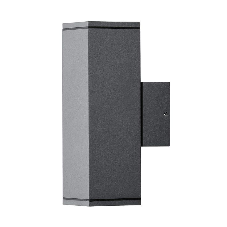 Seinävalaisin Konstsmide Monza 7907-370, 65x100x200mm, ylös/alas, antrasiitti