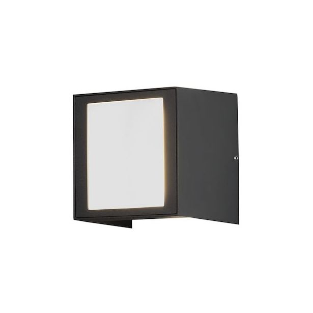 LED-Seinävalaisin Konstsmide Cremona 7946-370, 3x3W, tummanharmaa