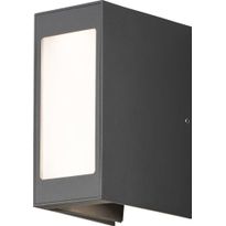 LED-ulkoseinävalaisin Konstsmide Cremona, 82x128x172mm, säädettävä, antrasiitinharmaa