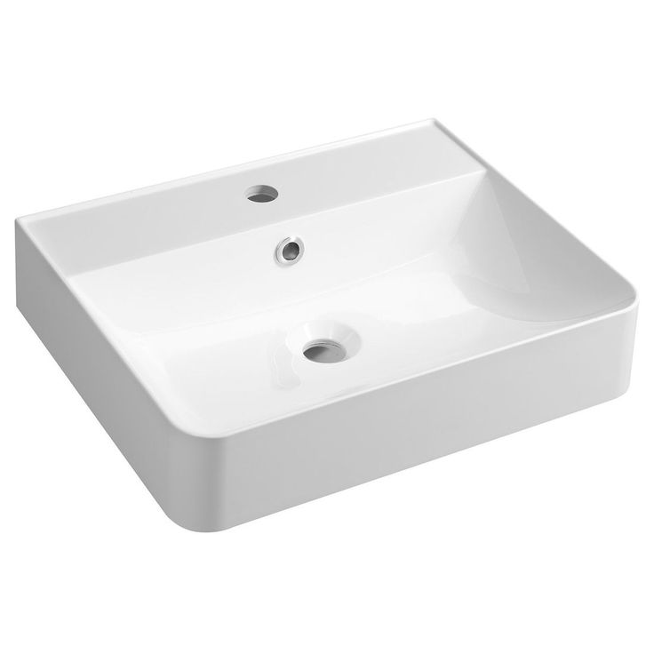 Pesuallas Interia Kvanta 500x400 mm, valkoinen