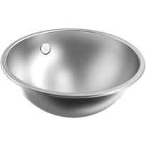 Pesuallas KWC RNDX360, Ø360mm, rst, satiinipintainen