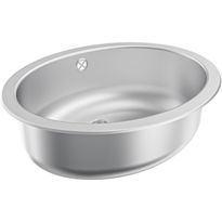 Pesuallas KWC RNDX450-O, 450x330mm, rst, satiinipintainen