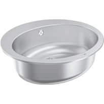 Pesuallas KWC RNDX451-O, 450x330mm, rst, satiinipintainen