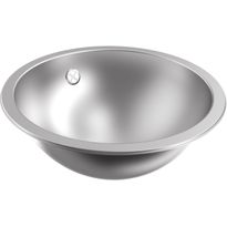 Pesuallas KWC Kuru, Ø380mm, rst, satiinipintainen, Verkkokaupan poistotuote