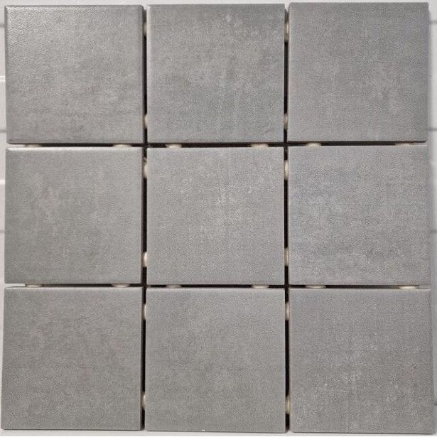 Lattialaatta Kymppi-Lattiat Light Grey, 10x10cm, arkki, keskiharmaa