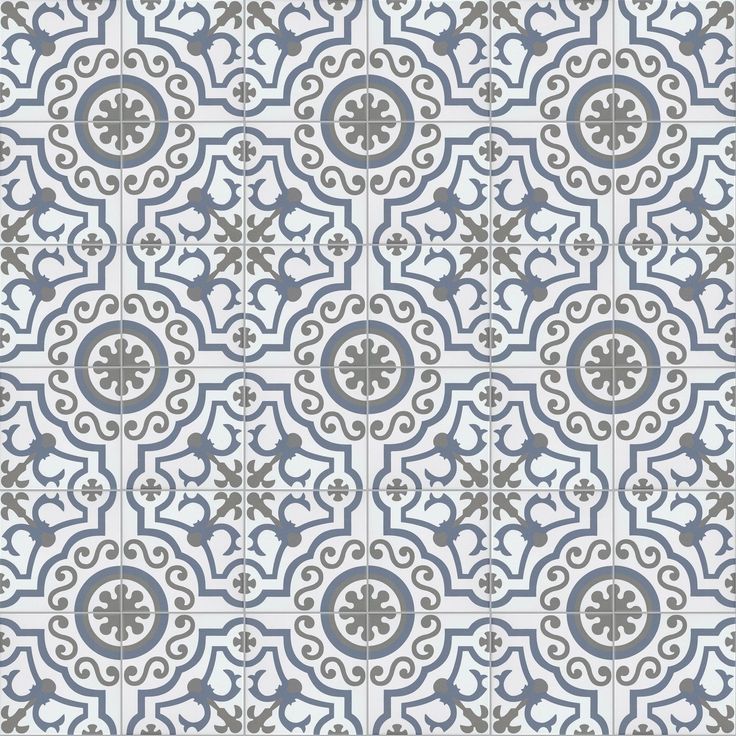 Kuviolaatta Kymppi-Lattiat History Jugend Alhambra Decor, himmeä, 250x250mm