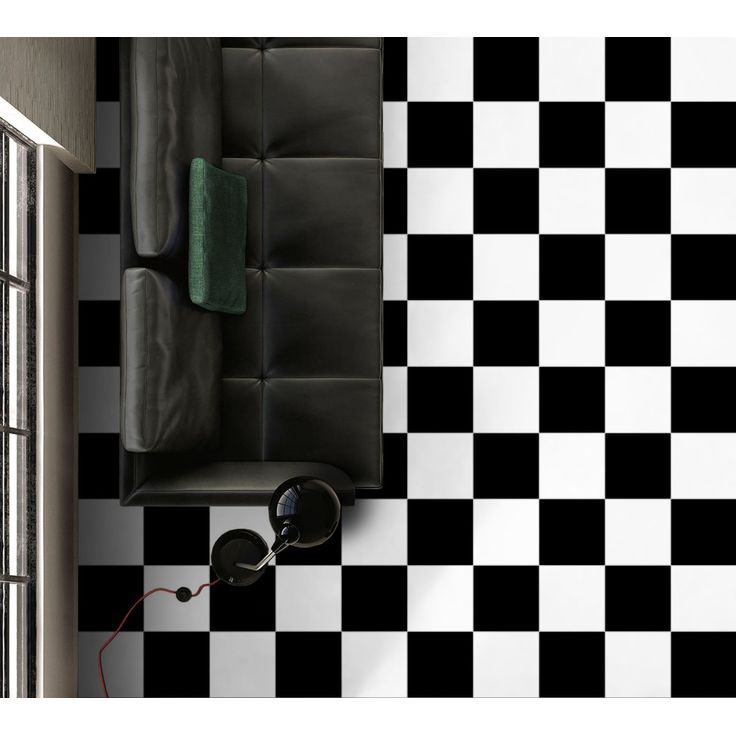 Lattialaatta Kymppi-Lattiat History Jugend Basic Black, himmeä, 250x250mm