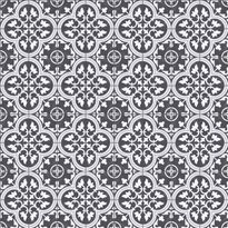 Kuviolaatta Kymppi-Lattiat History Jugend Edinburgh Black, himmeä, 250x250mm