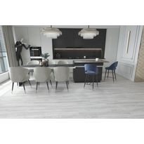 Kivikomposiitti vinyylilankku DomusFlooring Jatul hopeatammi, 4x180x1220mm