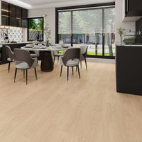 Kivikomposiittivinyylilankku DomusFlooring Untamon omenapuu, integroitu askeläänieriste