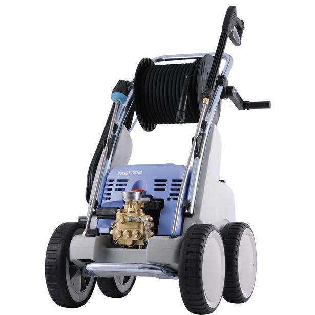 Painepesuri Kränzle Quadro 1000 TST, 220bar, 960l/h, itseimevä, letkukelalla ja turbosuuttimella