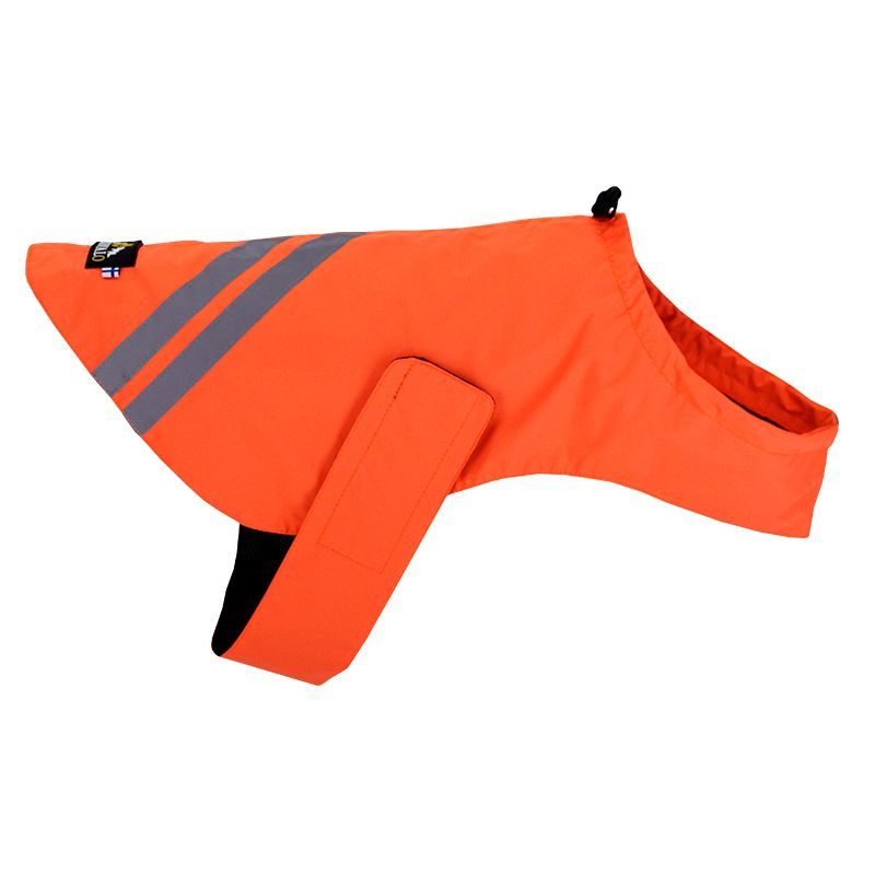 Koiran huomioliivi Kivalo Kajo, 2XL, oranssi/keltainen