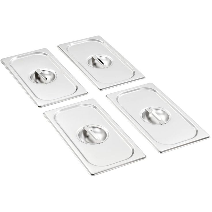 Kannet gn 1/3 pannulle 4 kpl ruostumaton teräs_1