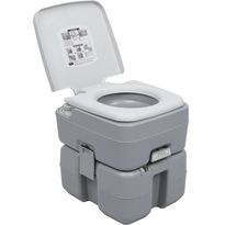 Kannettava retkeily-WC harmaa 20 + 10 l