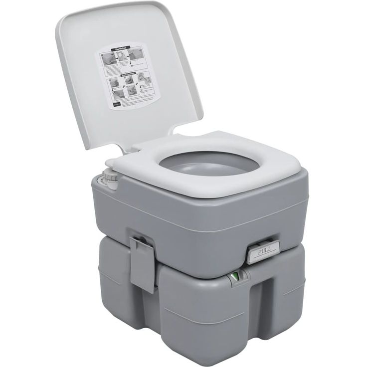Kannettava retkeily WC harmaa 20  10 l
