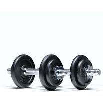 Käsipainosetti salkussa Fit&#039;n Shape, 2kpl, säädettävät, 20kg