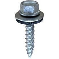 Valokateruuvi Keraplast, 4.8x25mm, Ø14mm prikka, RST/EPDM