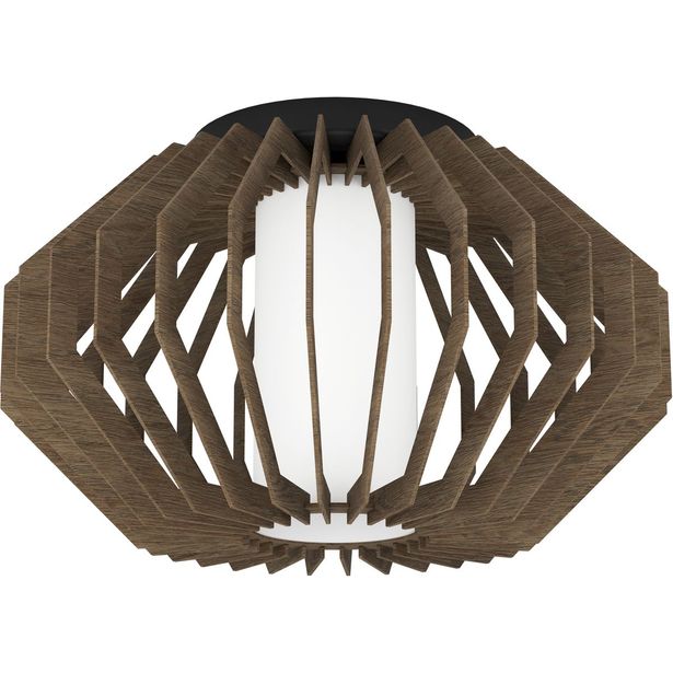 Kattovalaisin Eglo Rusticaria 40W Ø45cm ruskea valkoinen