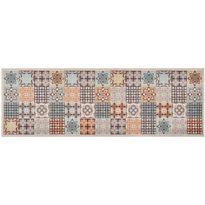 Keittiön matto pestävä mosaiikki väri 45x150 cm
