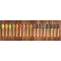 Keittiön pestävä lattiamatto spoons 60x300cm