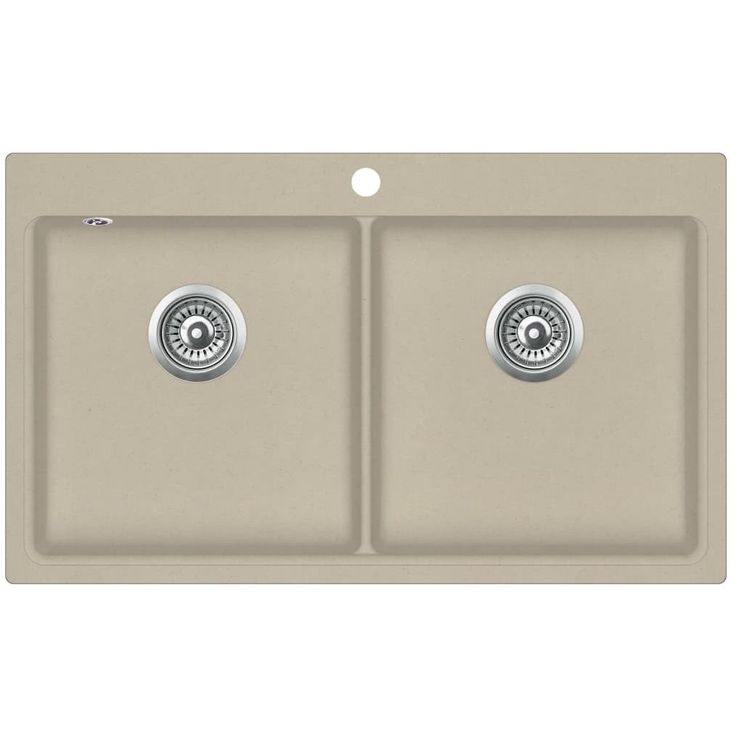 Keittiön tuplapesuallas graniitti beige