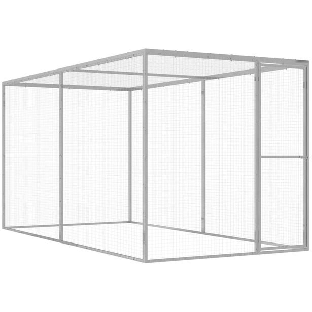 Kissahäkki 3x1 5x1 5 m galvanoitu teräs