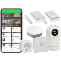 Kodinturvapaketti Schneider Electric Wiser, 6 osainen