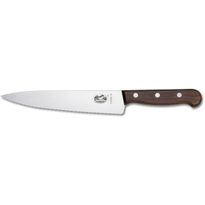 Kokkiveitsi Victorinox Fibrox, 19cm, sahalaita, puukahva