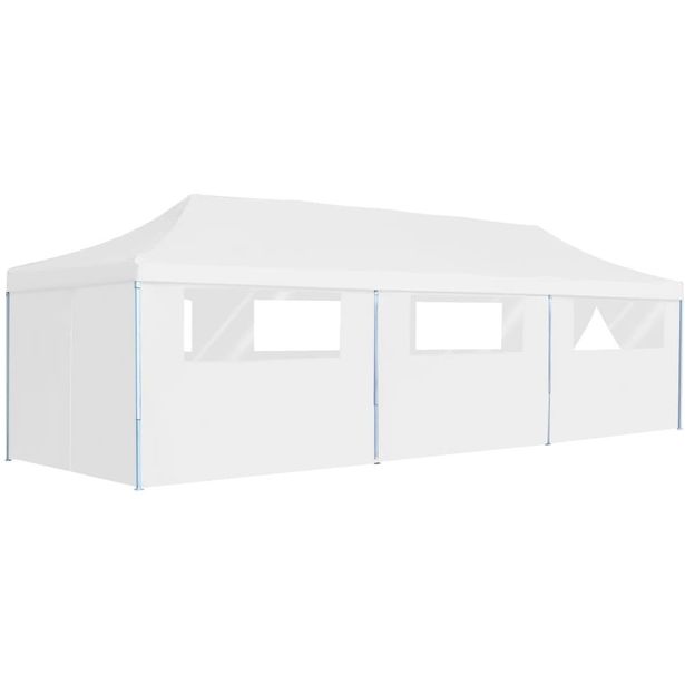 Kokoontaitettava pop-up juhlateltta 8 sivuseinää 3x9m_1